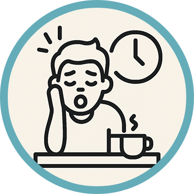 Sleep Apnea symptoms - tired - alternative solutions to CPAP in Florida Keys